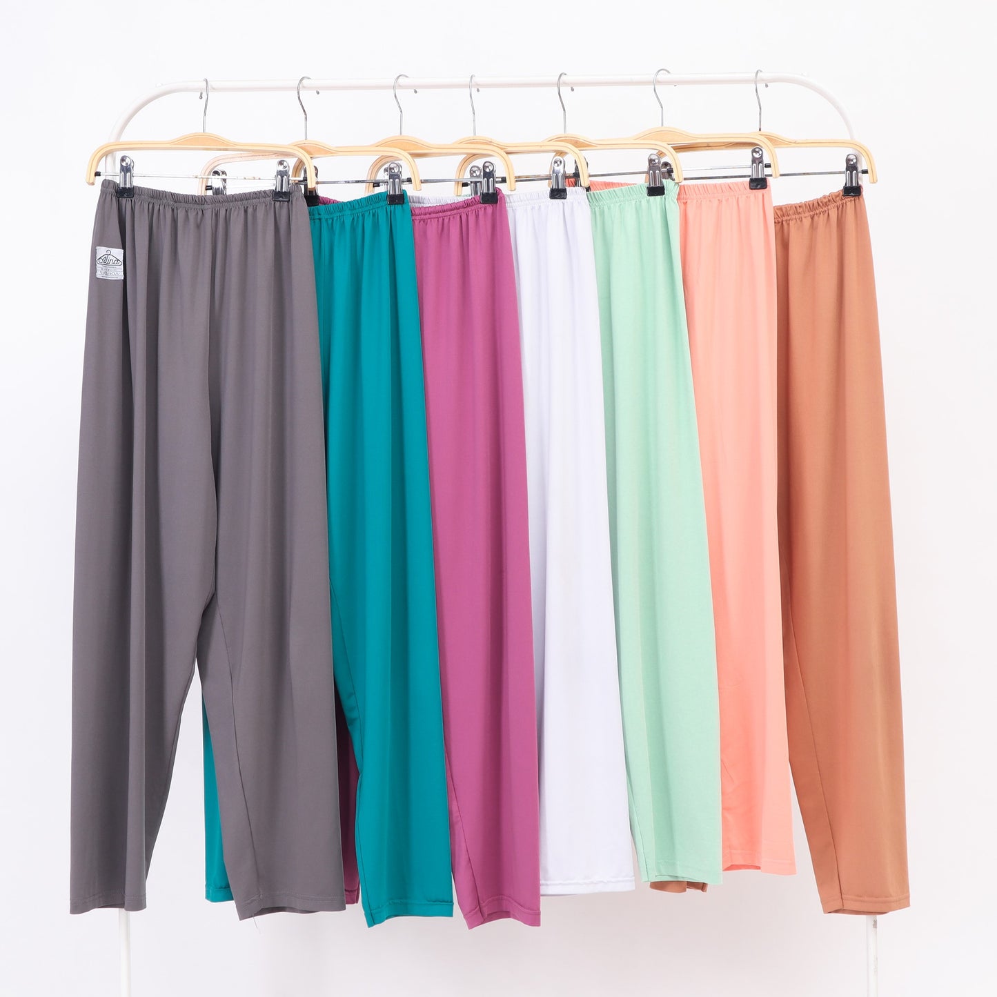 Pack of 2 Ladies Loose Plain Multi Pajamas