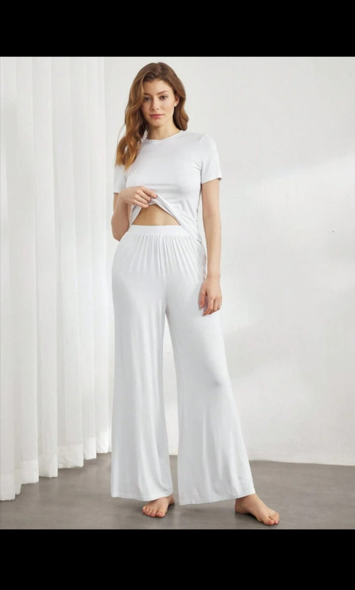 Pack of 3 Ladies Palazzo Pajamas