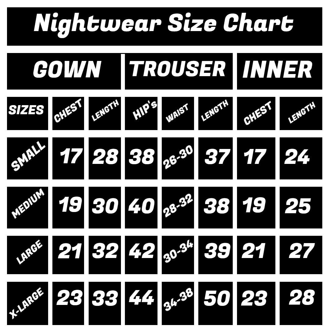 Light Grey 03 Pcs Sleep Wear For Her
