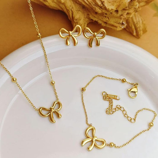 Cute Bow Charm Full Set