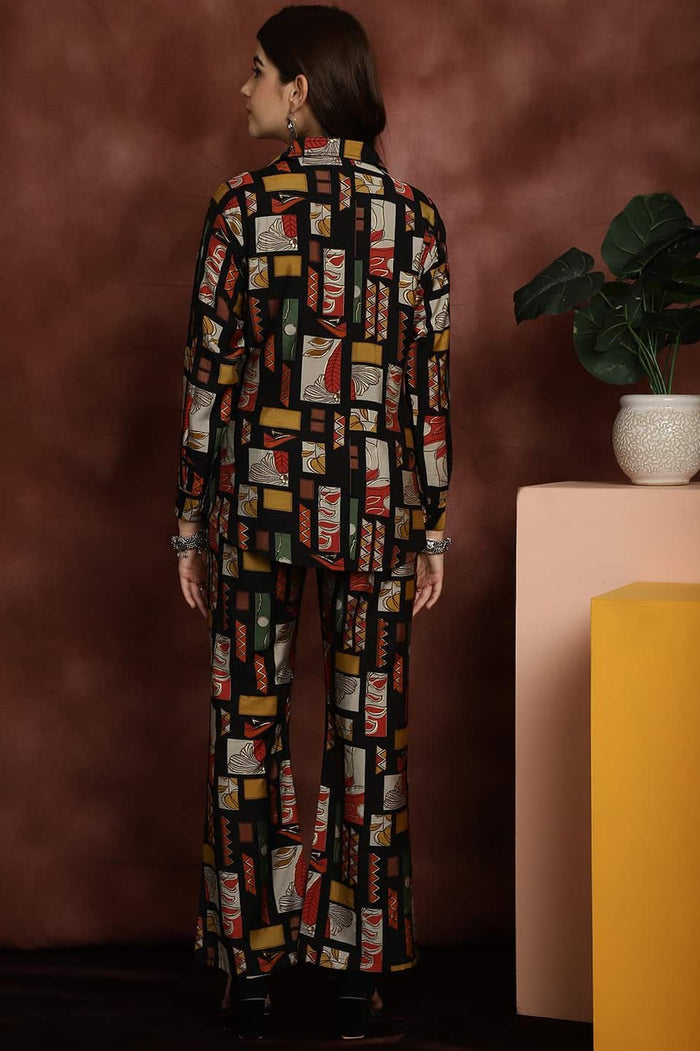 Box Printed Co Ord Set