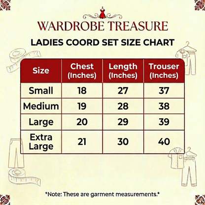02 Pcs Turkish Panel Co Ord Set