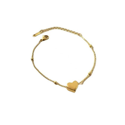 Dotted Heart Bracelet