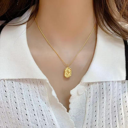 Rose Golden Necklace