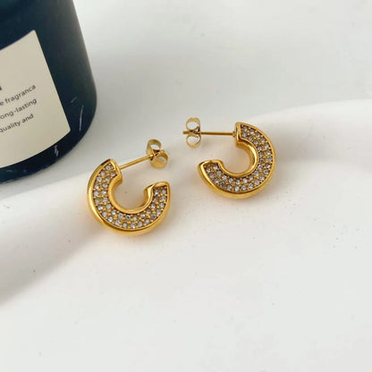 Glint Mini CZ Hoop