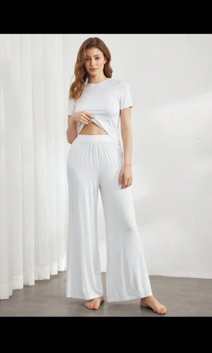 Pack of 3 Ladies Palazzo Pajamas