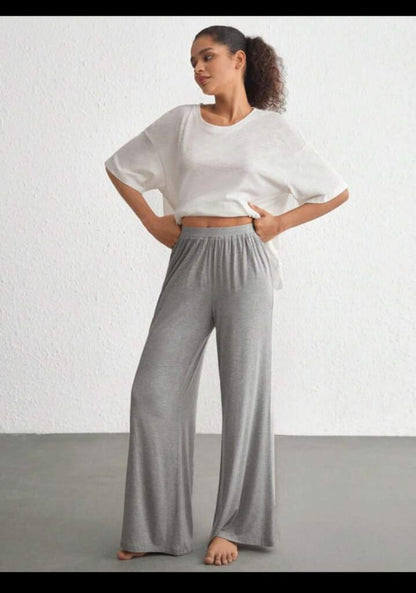 Pack of 3 Ladies Palazzo Pajamas