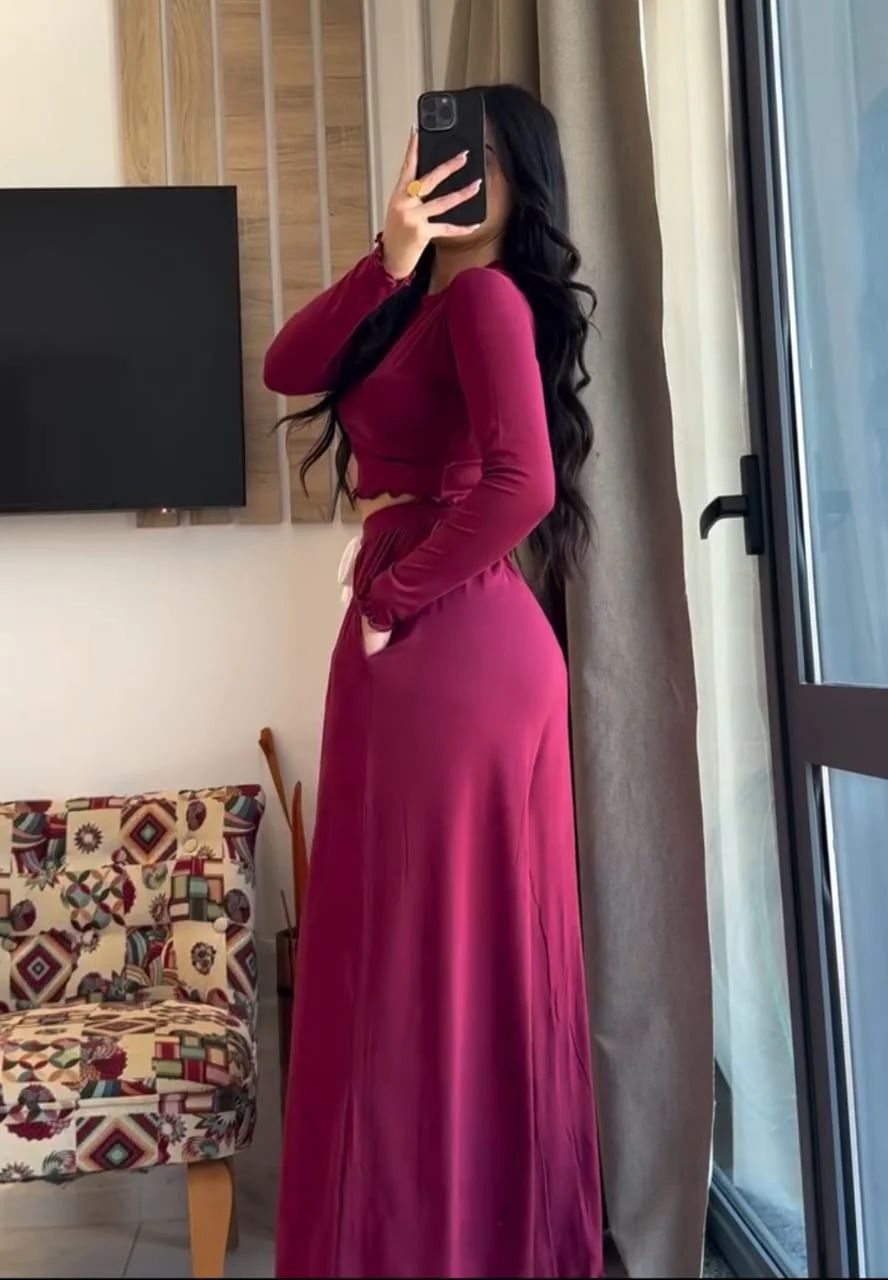 BareezaFlow Wide Leg Coord Set