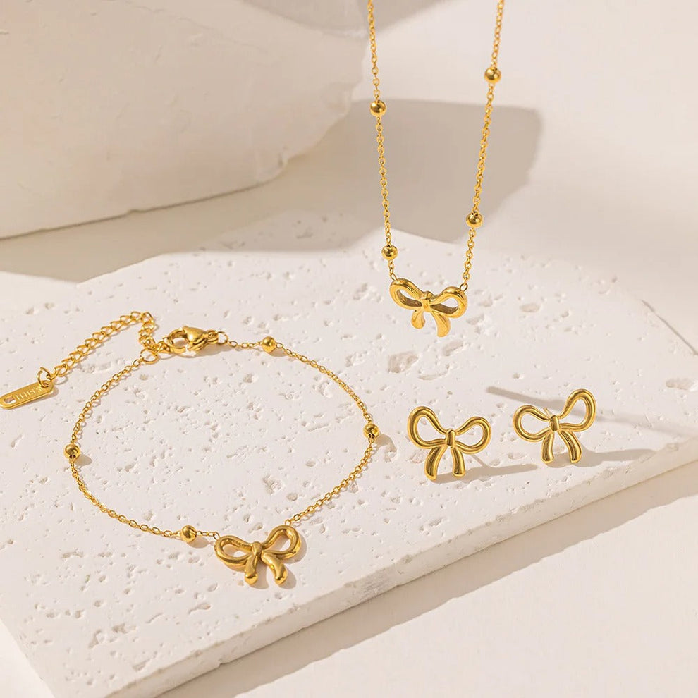 Cute Bow Charm Full Set